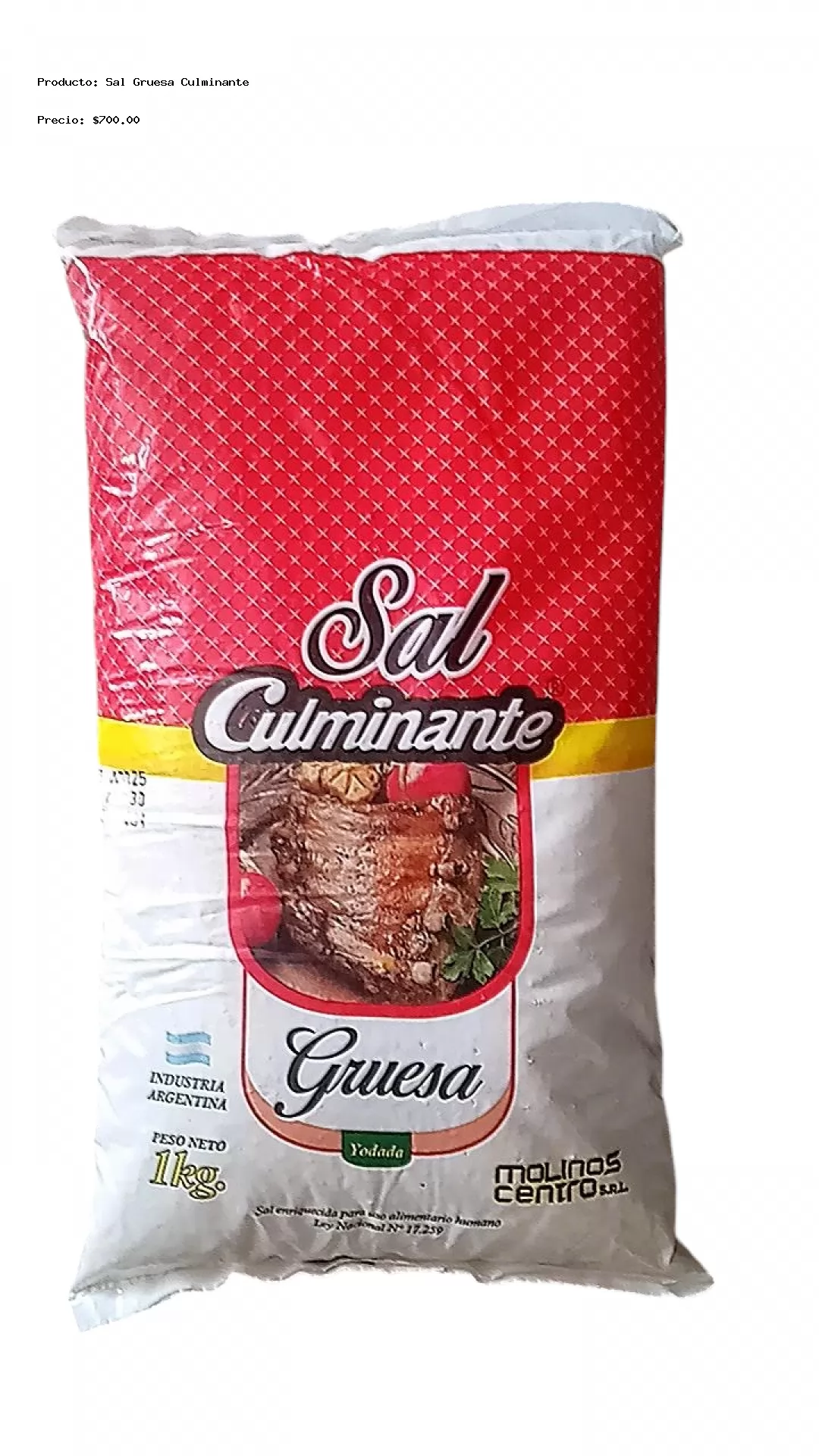 Imagen de Sal Gruesa Culminante