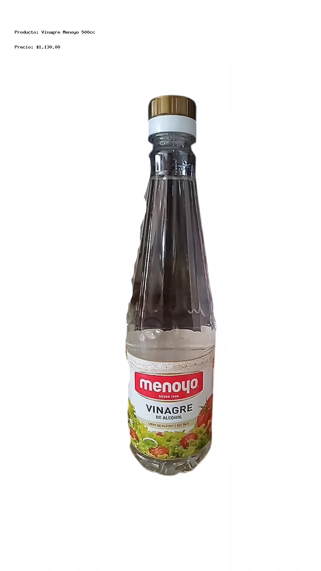 Imagen de Vinagre Menoyo 500cc