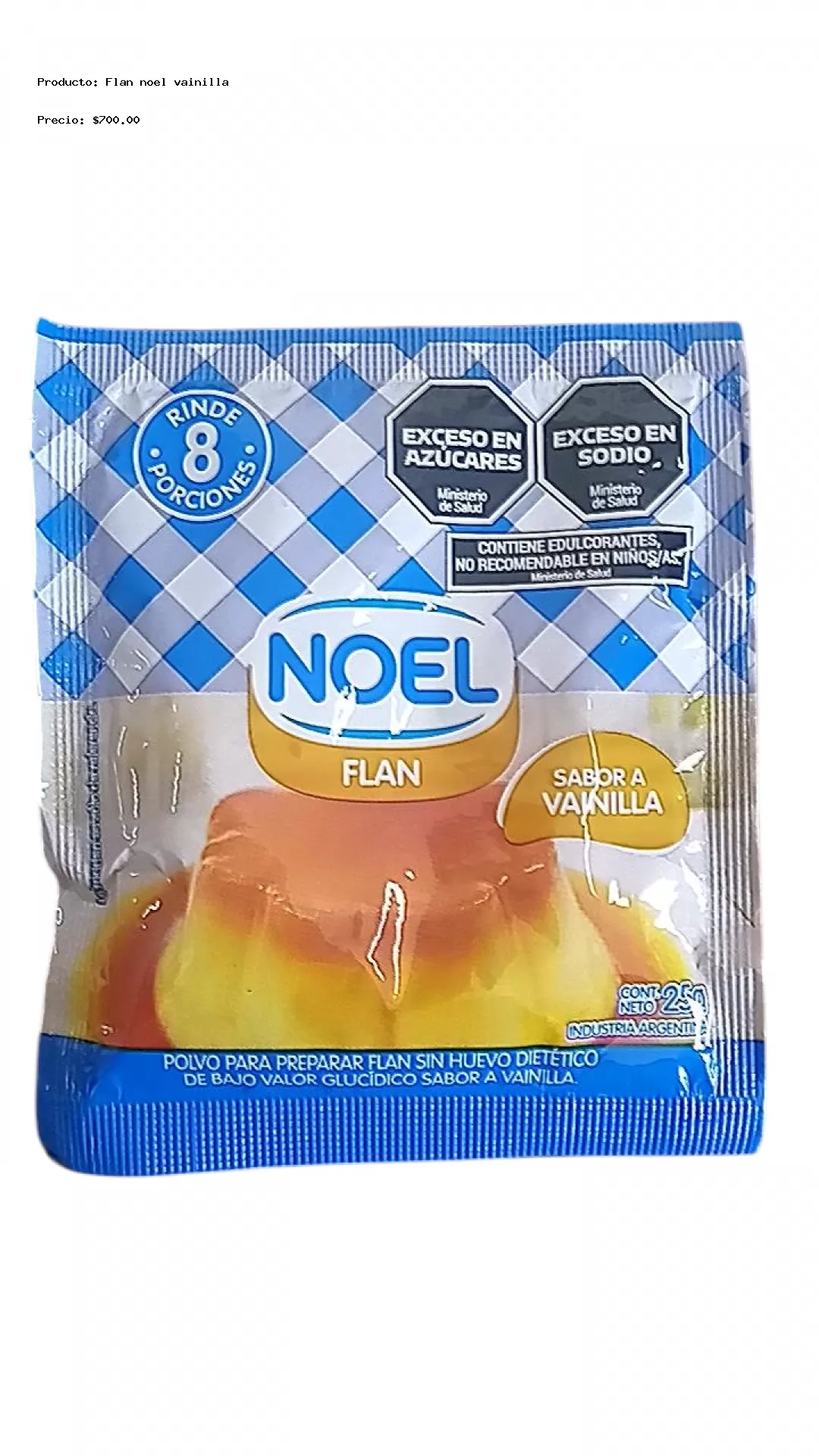 Imagen de Flan noel vainilla