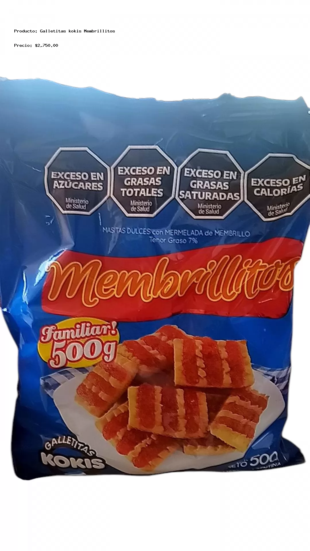 Imagen de Galletitas kokis Membrillitos