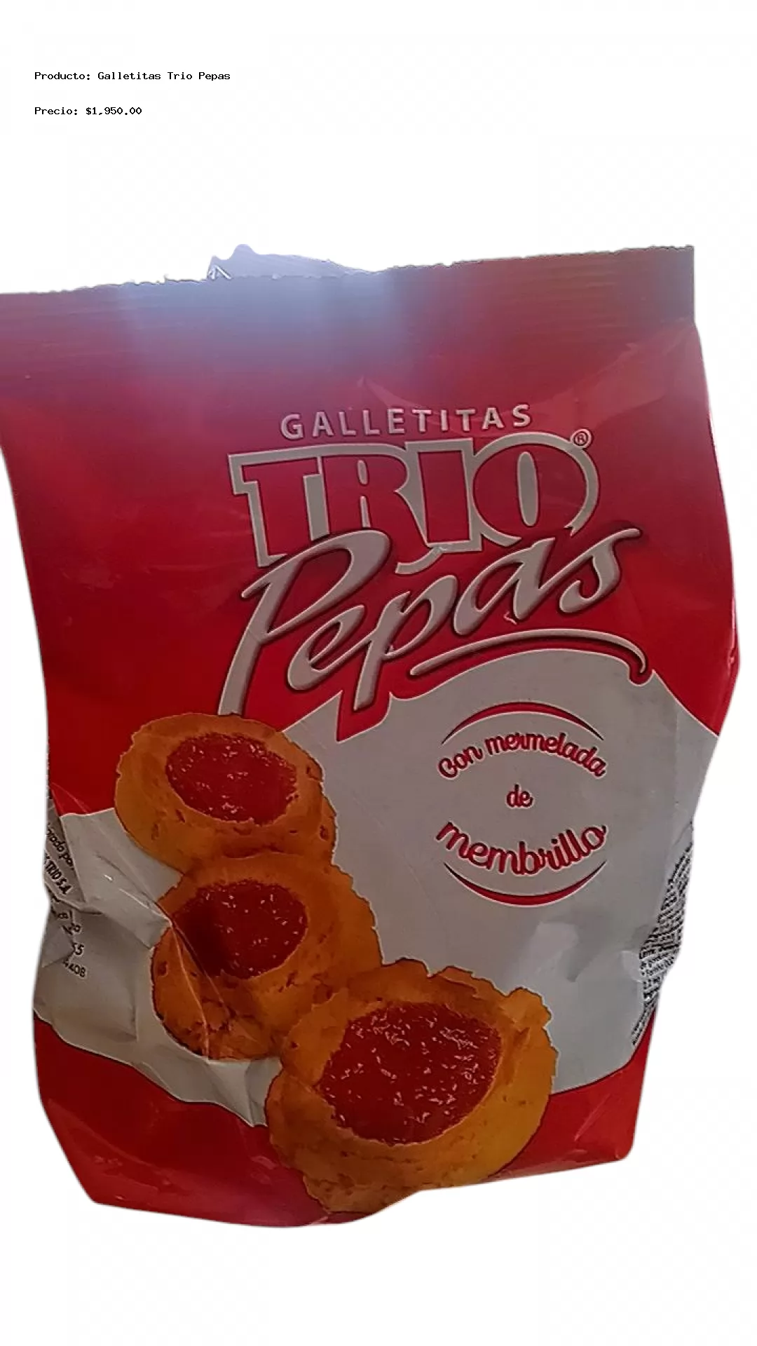 Imagen de Galletitas Trio Pepas