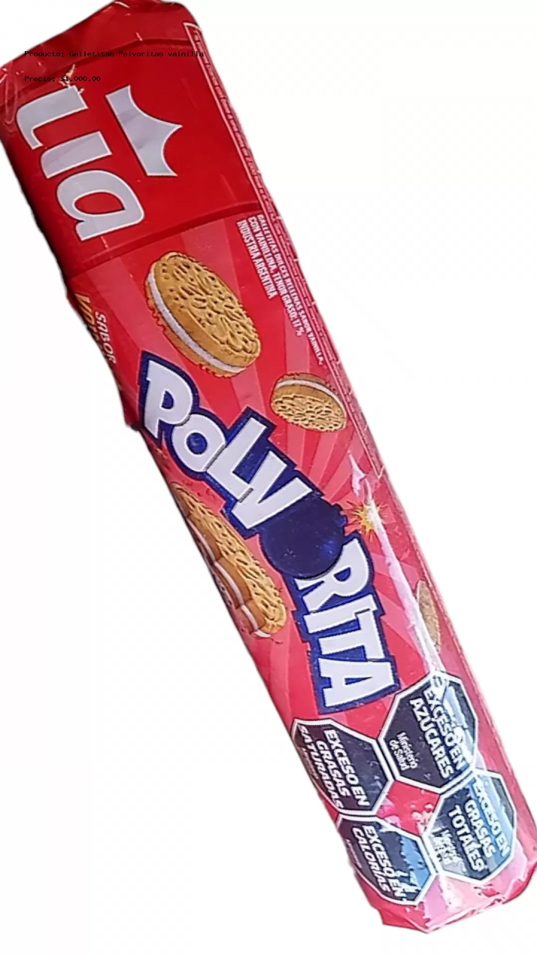 Imagen de Galletitas Polvoritas vainilla