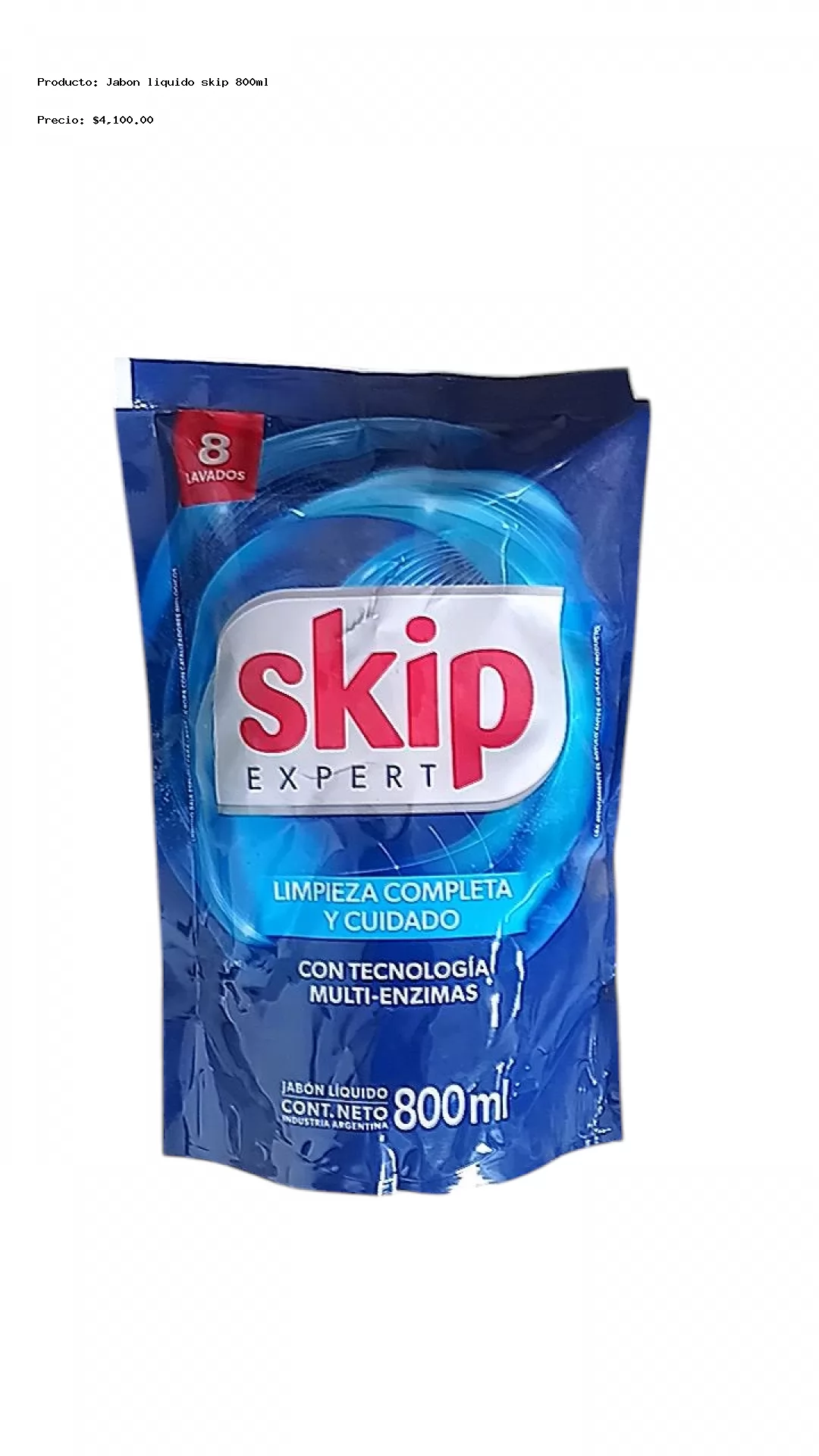 Imagen de Jabon liquido skip 800ml