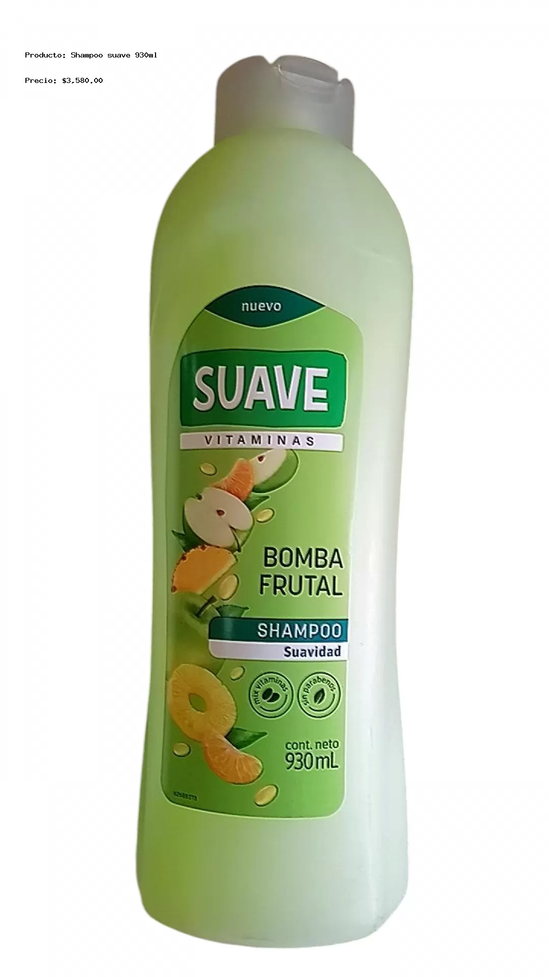 Imagen de Shampoo suave 930ml