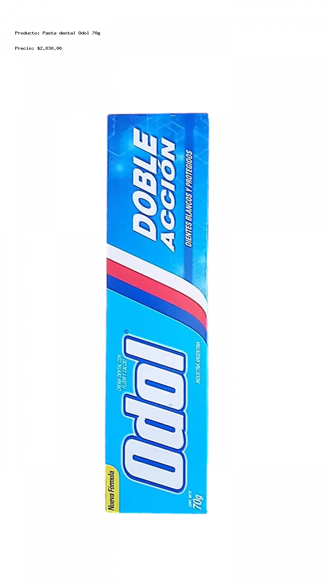 Imagen de Pasta dental Odol 70g