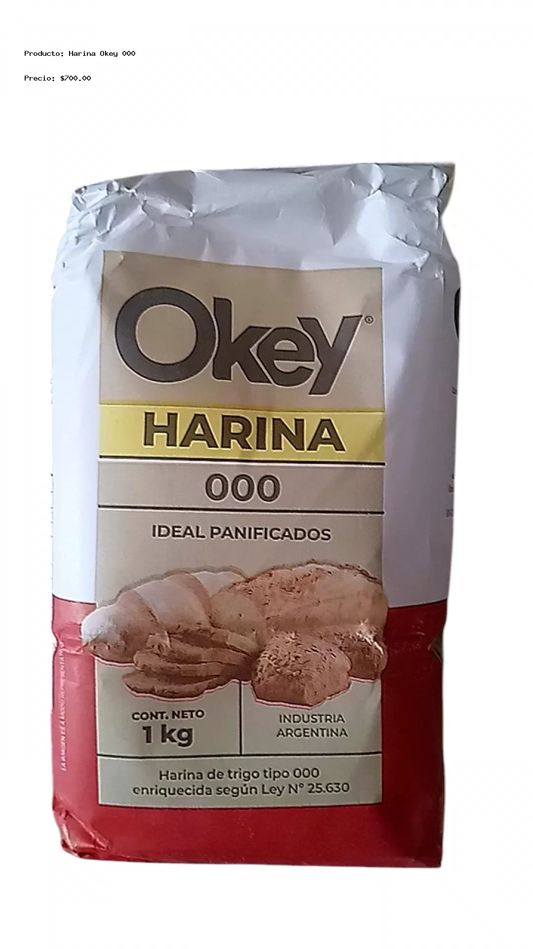 Imagen de Harina Okey 000