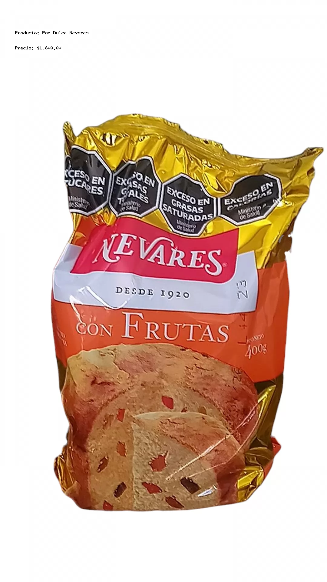 Imagen de Pan Dulce Nevares